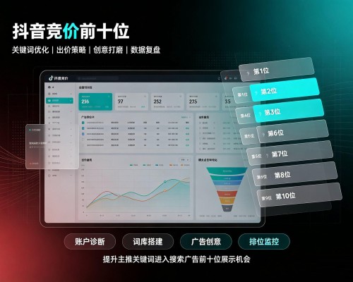 镇坪抖音搜索竞价